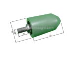 Ролик напрямний бічний (Side Guide Roller) без буртика для картоплезбиральних комбайнів Grimme 200.06349 R - Зображення 2