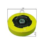 Ролик опорний (Support Roller) D125 для картоплезбиральних комбайнів Grimme 623.00012 R - Зображення 2