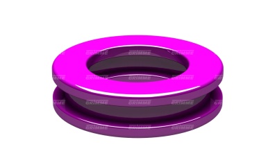 82 Підшипник упорний кульковий однорядний 51105 (Thrust Bearing) для сільгосптехніки Grimme B96.00011 - Зображення 1