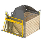 Domasz WS-1800/1200 - Перекидач контейнерів з овочами